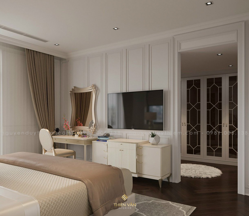 Nâng Tầm Không Gian Phòng Ngủ Với Bàn Trang Điểm Gỗ Óc Chó 4 Ưu điểm của bàn trang điểm gỗ Óc Chó