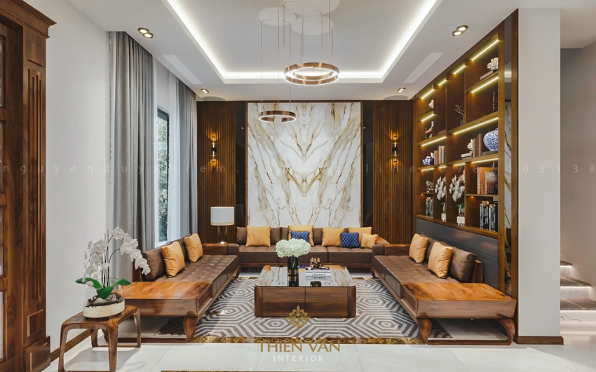 So Sánh Sofa Gỗ Óc Chó Nhập Khẩu Và Hàng Trong Nước 3 Không gian phòng khách nhỏ nên chọn mẫu sofa nào?